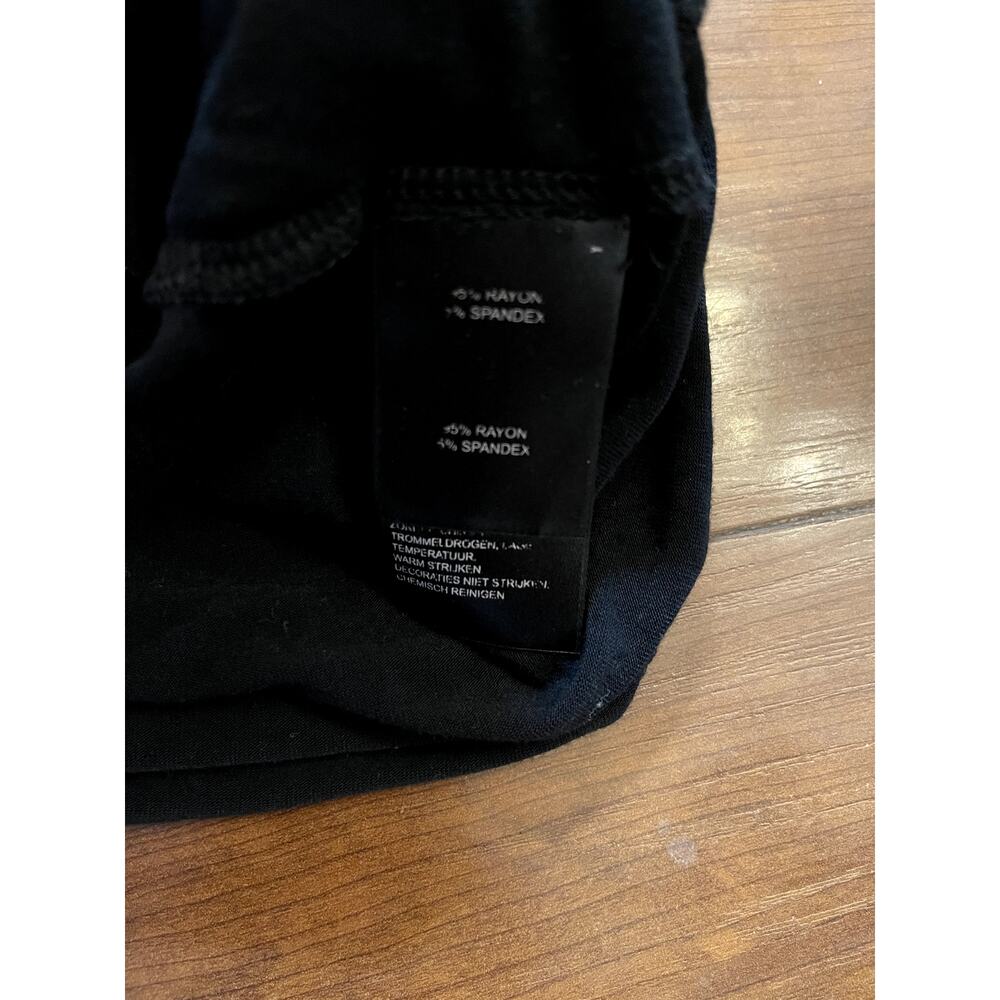 Harley-Davidson Women's Iconic Laced Front Black  Long Sleeve Henley Medium - Picture 8 of 10